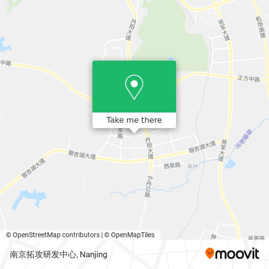 南京拓攻研发中心 map