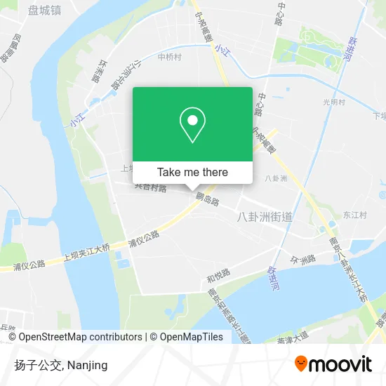 扬子公交 map