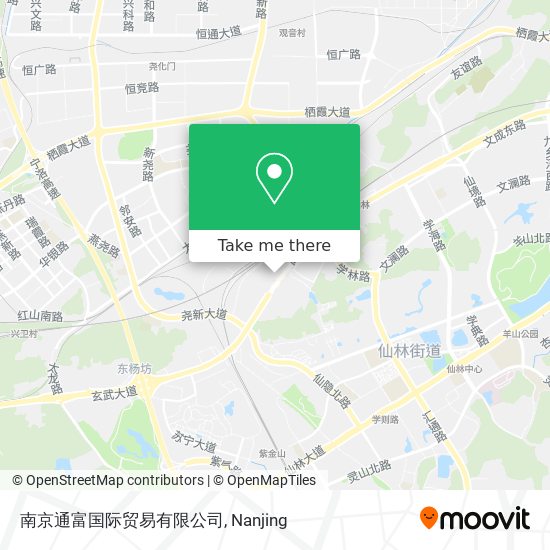 南京通富国际贸易有限公司 map