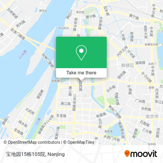 宝地园15栋105院 map