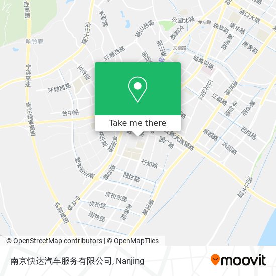 南京快达汽车服务有限公司 map