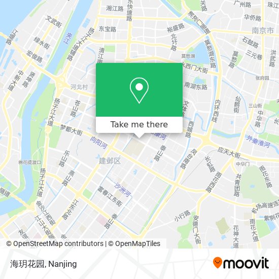 海玥花园 map