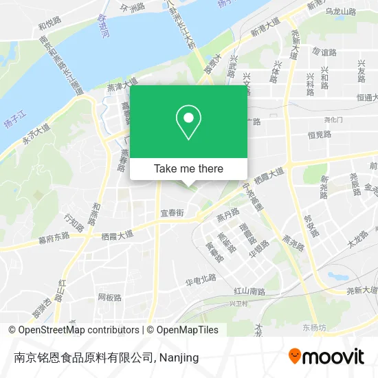 南京铭恩食品原料有限公司 map
