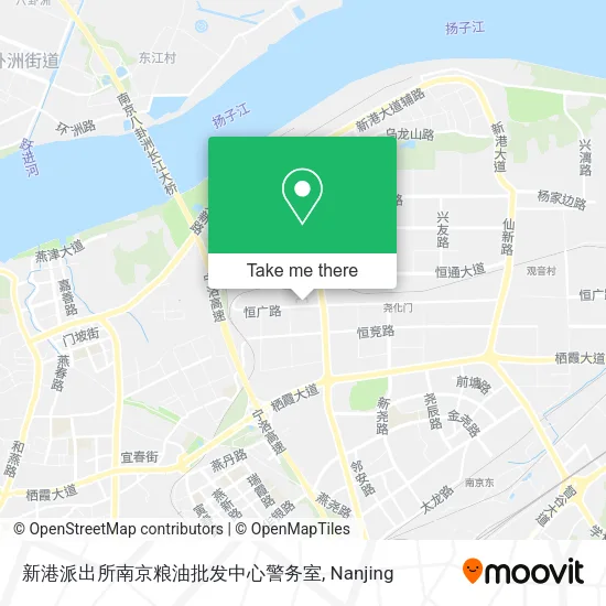 新港派出所南京粮油批发中心警务室 map