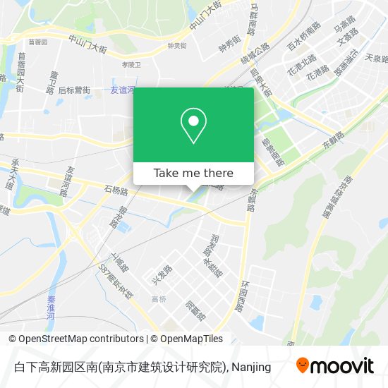 白下高新园区南(南京市建筑设计研究院) map