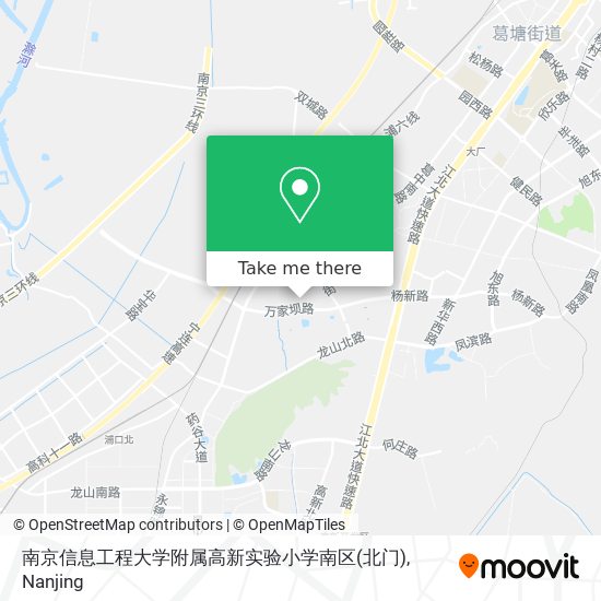 南京信息工程大学附属高新实验小学南区(北门) map