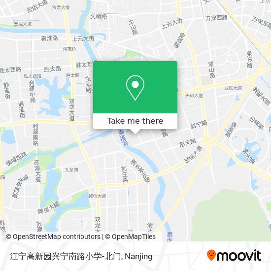 江宁高新园兴宁南路小学-北门 map