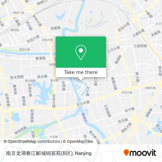 南京龙湖春江郦城锦宸苑(B区) map