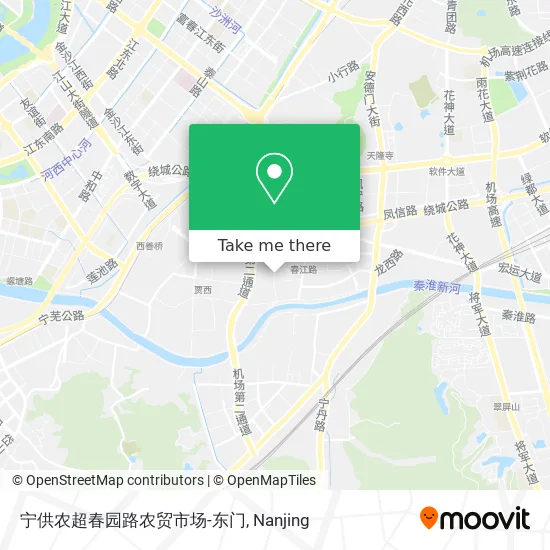 宁供农超春园路农贸市场-东门 map