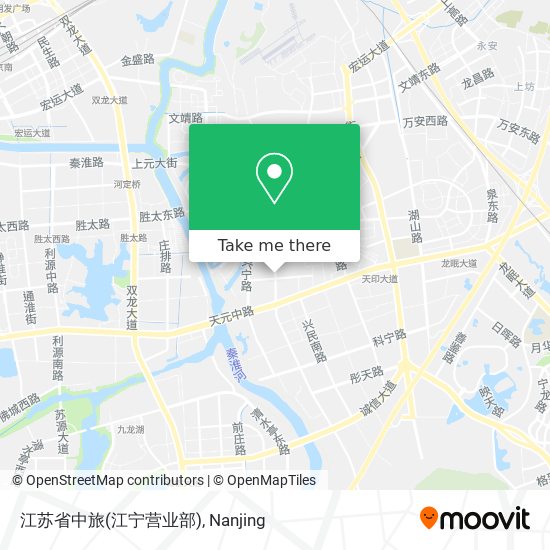 江苏省中旅(江宁营业部) map