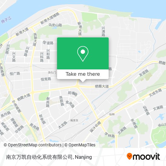 南京万凯自动化系统有限公司 map