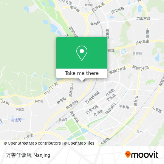 万善佳饭店 map