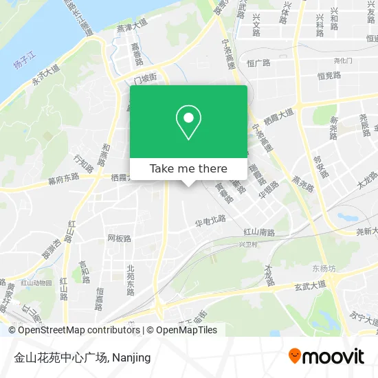 金山花苑中心广场 map