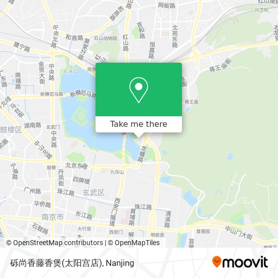 砾尚香藤香煲(太阳宫店) map