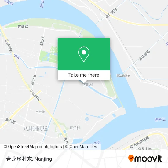 青龙尾村东 map