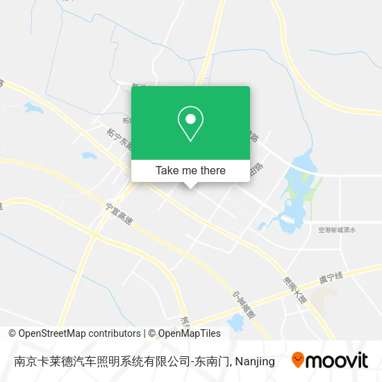 南京卡莱德汽车照明系统有限公司-东南门 map