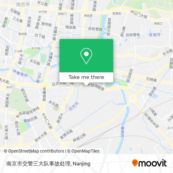 南京市交警三大队事故处理 map