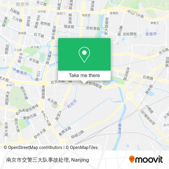 南京市交警三大队事故处理 map