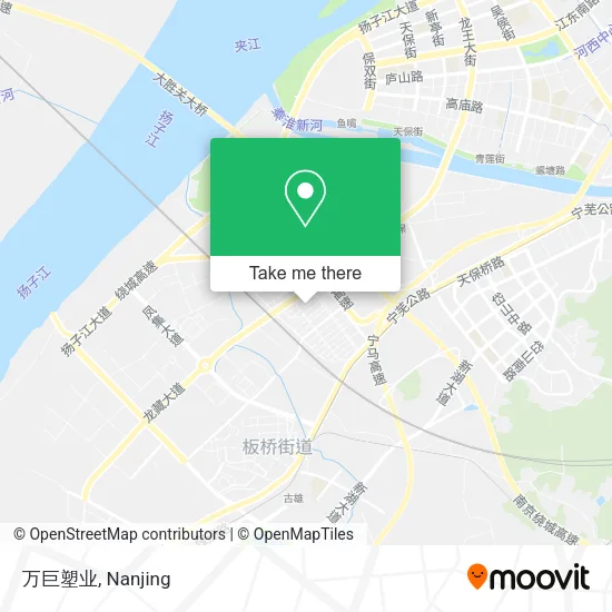 万巨塑业 map