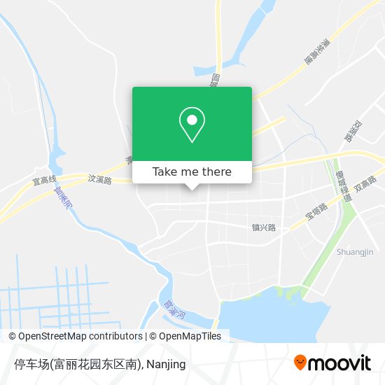 停车场(富丽花园东区南) map