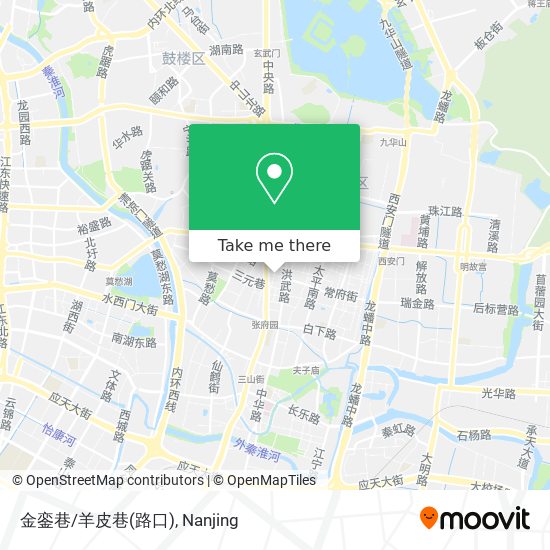 金銮巷/羊皮巷(路口) map
