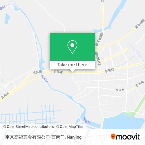 南京高福五金有限公司-西南门 map