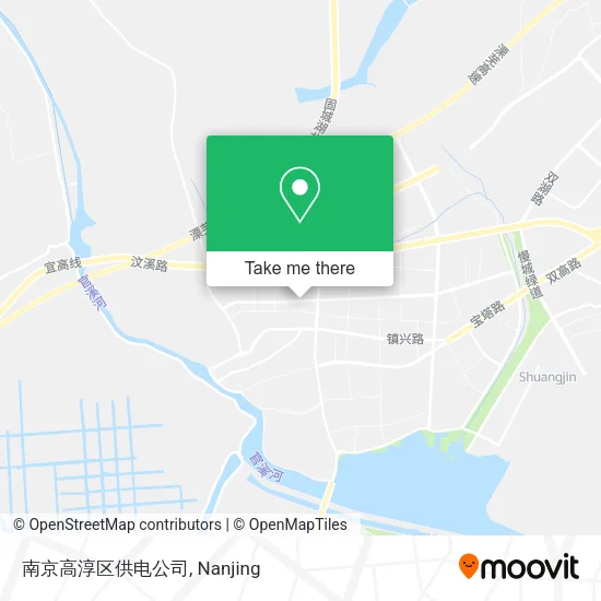 南京高淳区供电公司 map