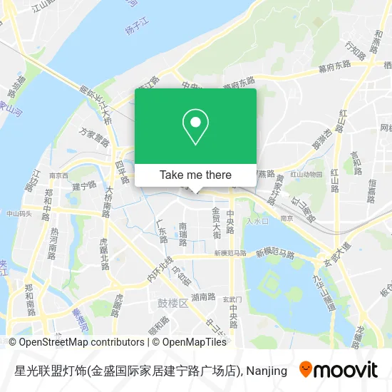 星光联盟灯饰(金盛国际家居建宁路广场店) map