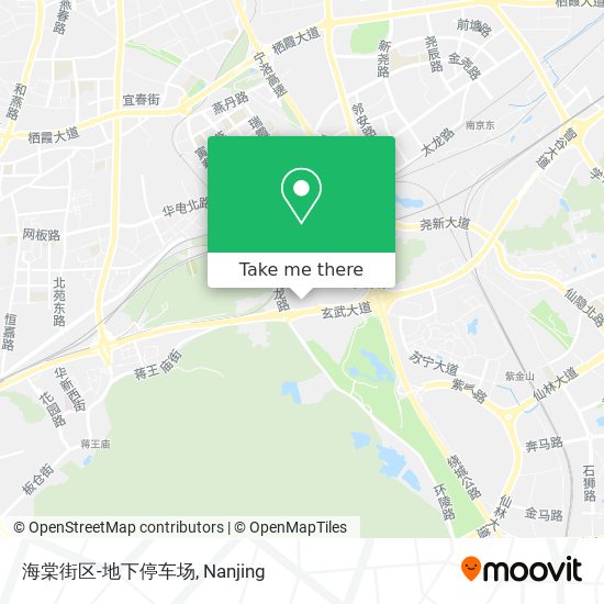 海棠街区-地下停车场 map
