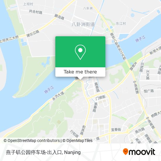 燕子矶公园停车场-出入口 map