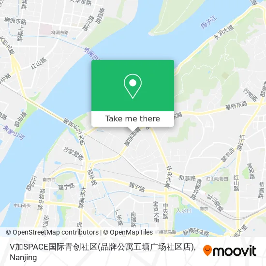 V加SPACE国际青创社区(品牌公寓五塘广场社区店) map