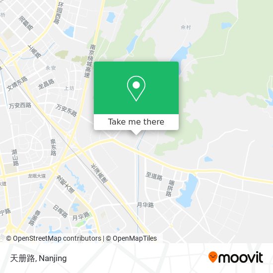 天册路 map