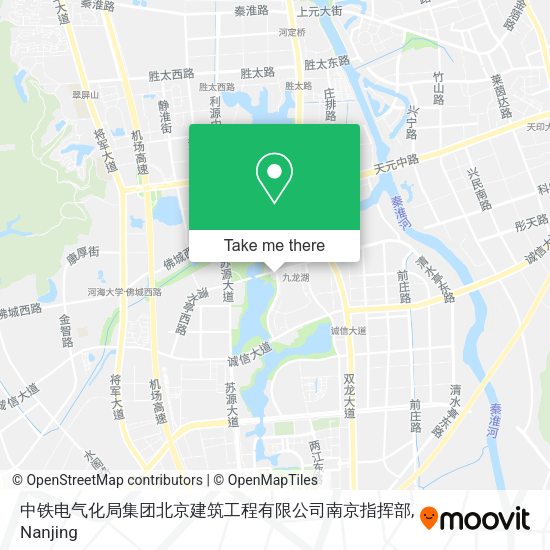 中铁电气化局集团北京建筑工程有限公司南京指挥部 map