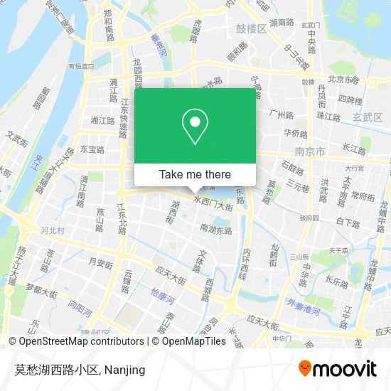 莫愁湖西路小区 map
