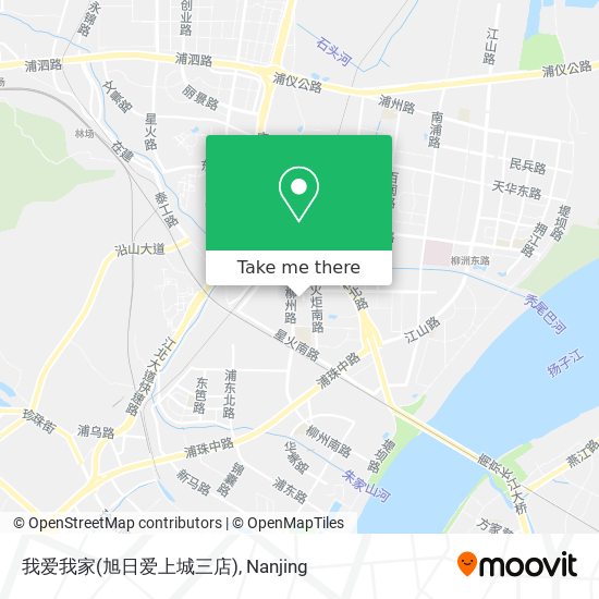 我爱我家(旭日爱上城三店) map