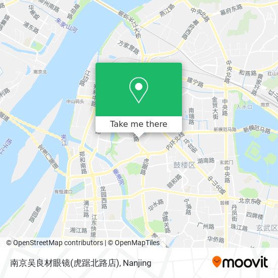 南京吴良材眼镜(虎踞北路店) map