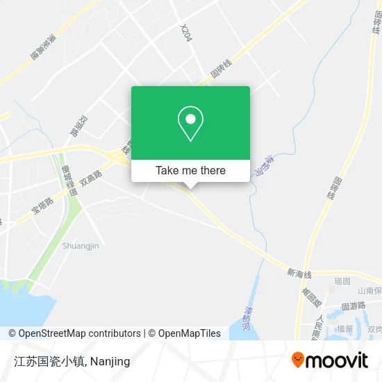 江苏国瓷小镇 map