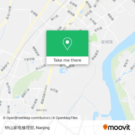 钟山家电修理部 map