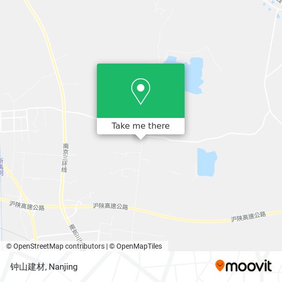 钟山建材 map