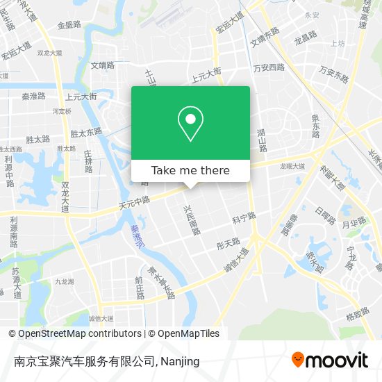 南京宝聚汽车服务有限公司 map