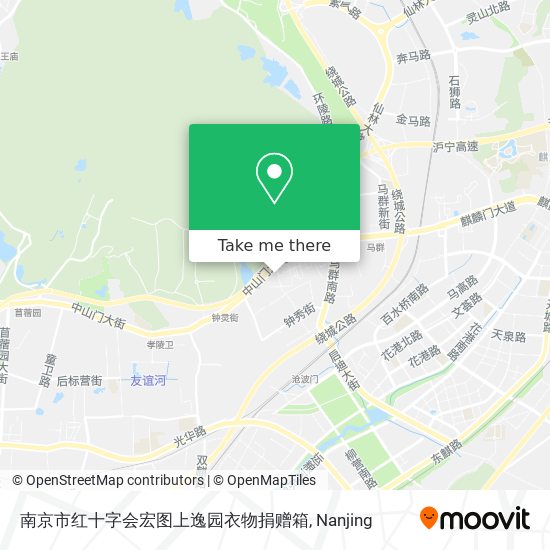 南京市红十字会宏图上逸园衣物捐赠箱 map