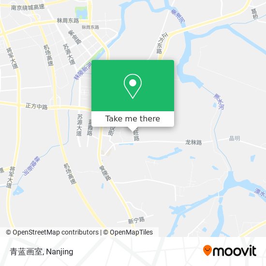 青蓝画室 map