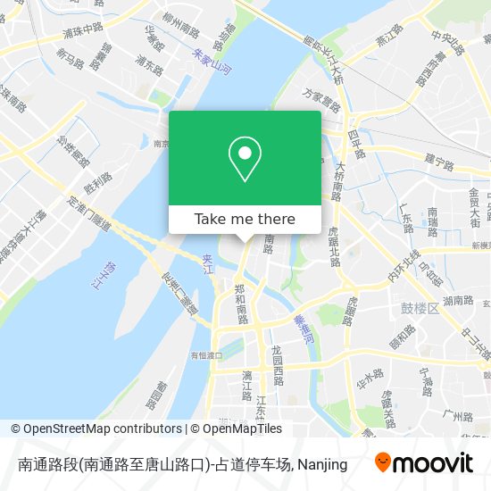 南通路段(南通路至唐山路口)-占道停车场 map