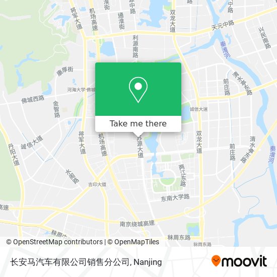 长安马汽车有限公司销售分公司 map