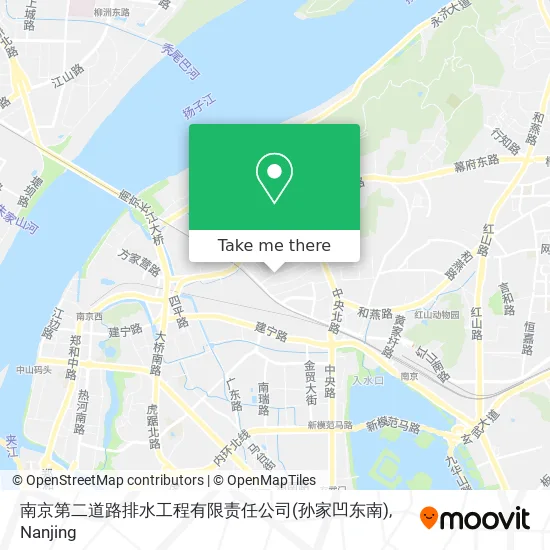 南京第二道路排水工程有限责任公司(孙家凹东南) map