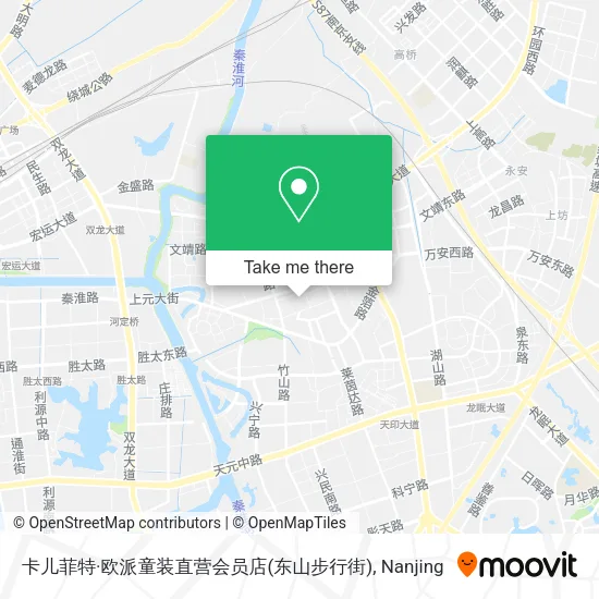 卡儿菲特·欧派童装直营会员店(东山步行街) map