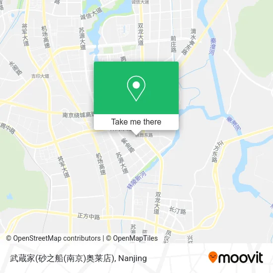 武蔵家(砂之船(南京)奥莱店) map