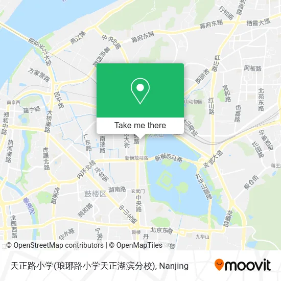 天正路小学(琅琊路小学天正湖滨分校) map