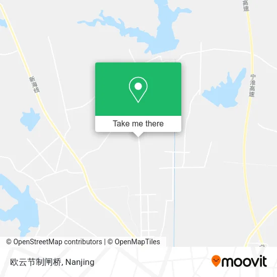 欧云节制闸桥 map