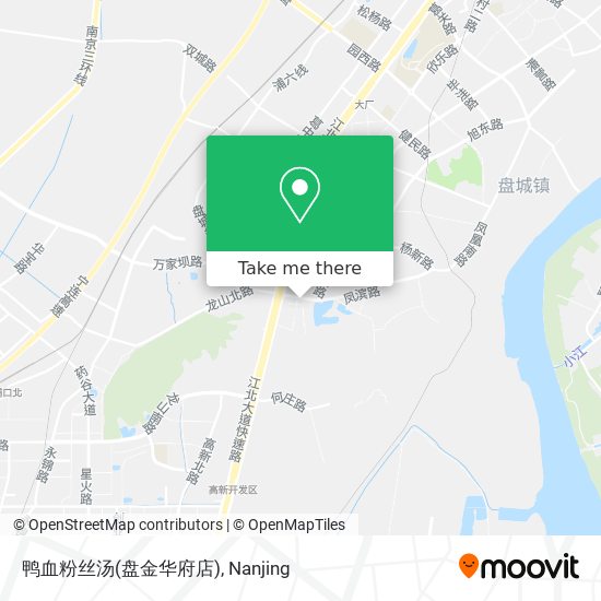 鸭血粉丝汤(盘金华府店) map